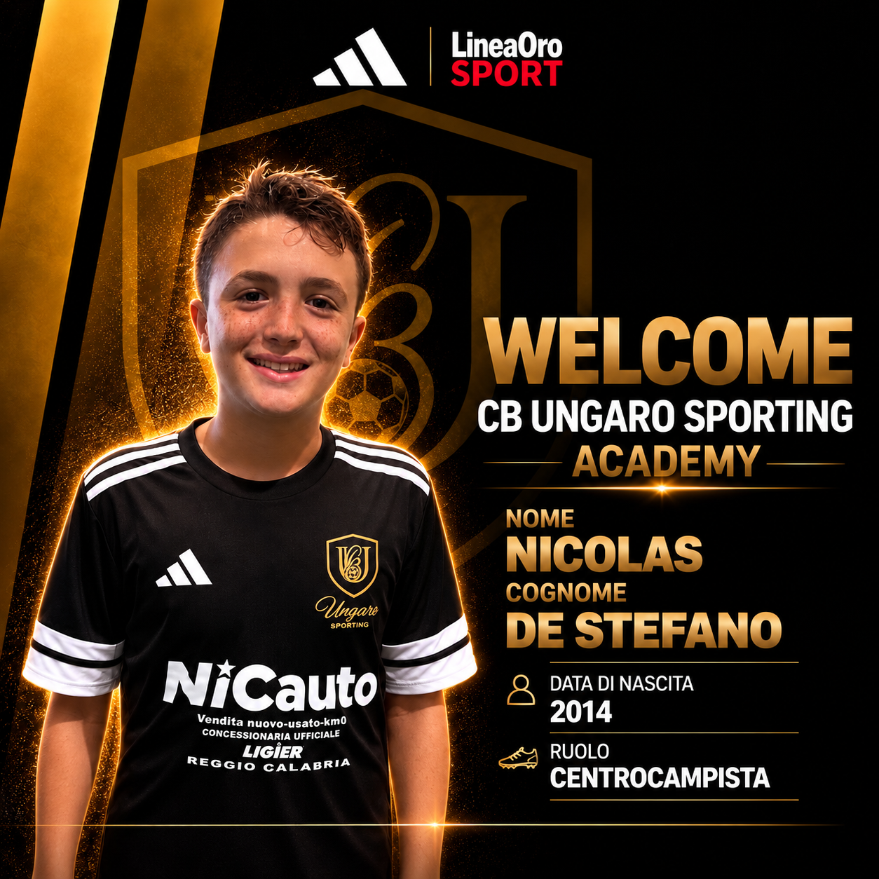 Nicolas De Stefano — CB Ungaro Sporting Academy