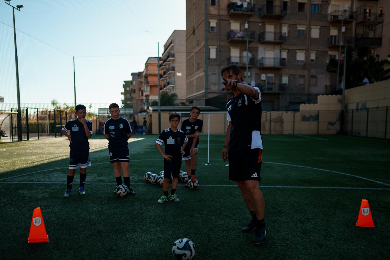 Sessione Academy con Gaetano Ungaro e gruppo di atleti