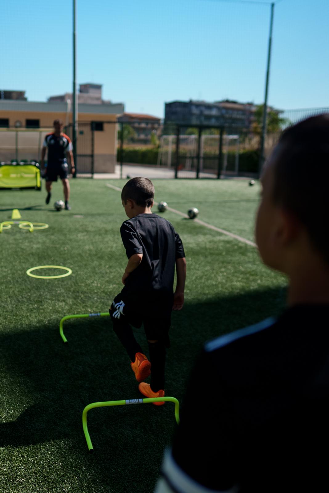 Allenamento Elite Individual: lavoro su ostacoli bassi e coordinazione
