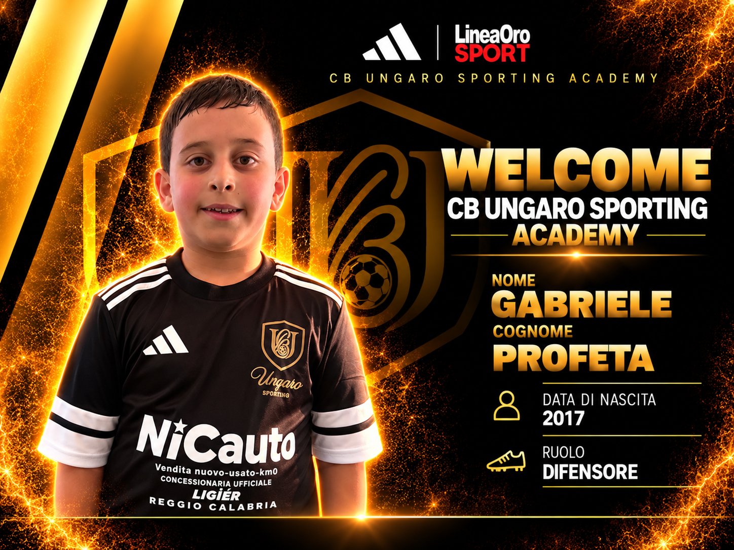 Gabriele Profeta — CB Ungaro Sporting Academy