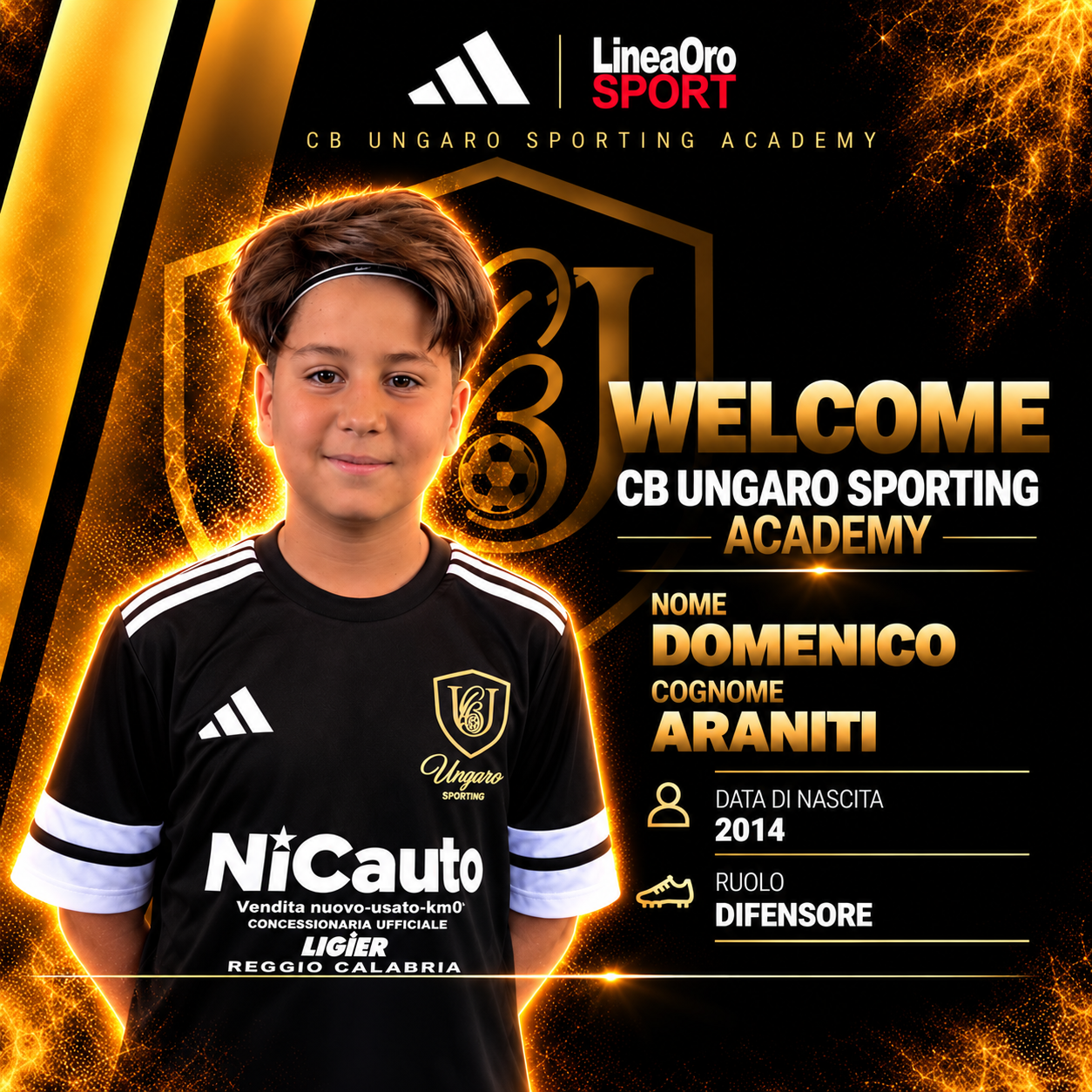 Domenico Araniti — CB Ungaro Sporting Academy
