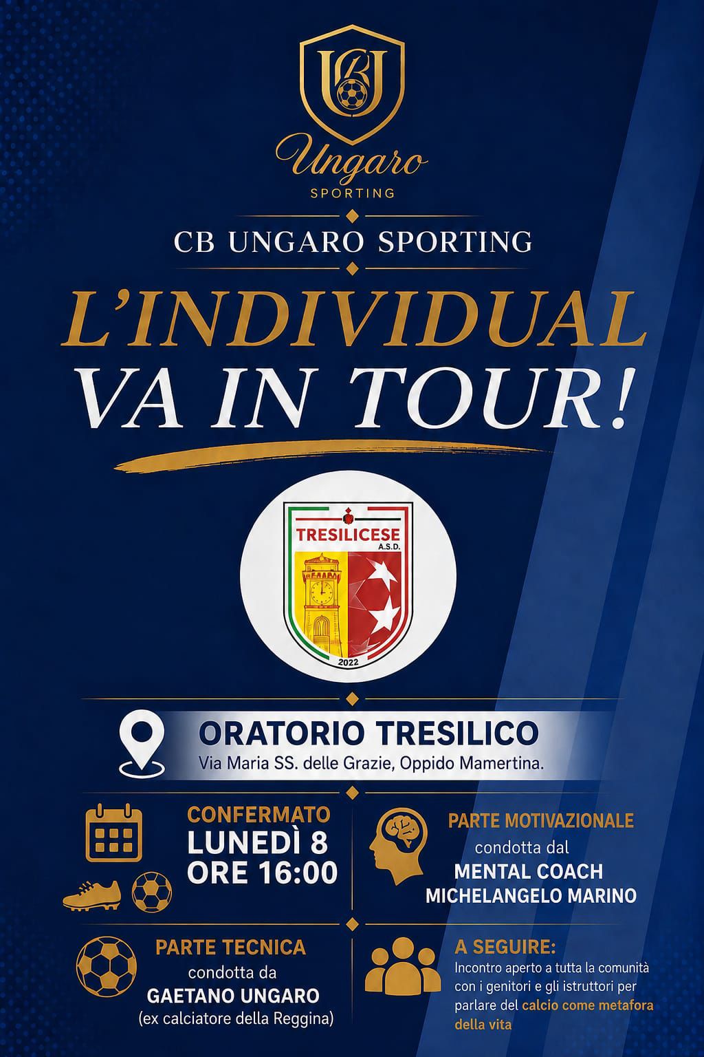 Locandina tappa Oppido Mamertina (RC)