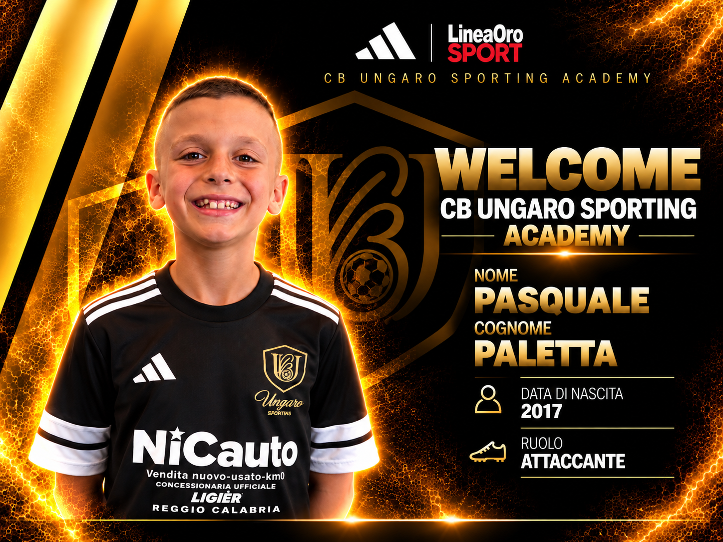 Pasquale Paletta — CB Ungaro Sporting Academy