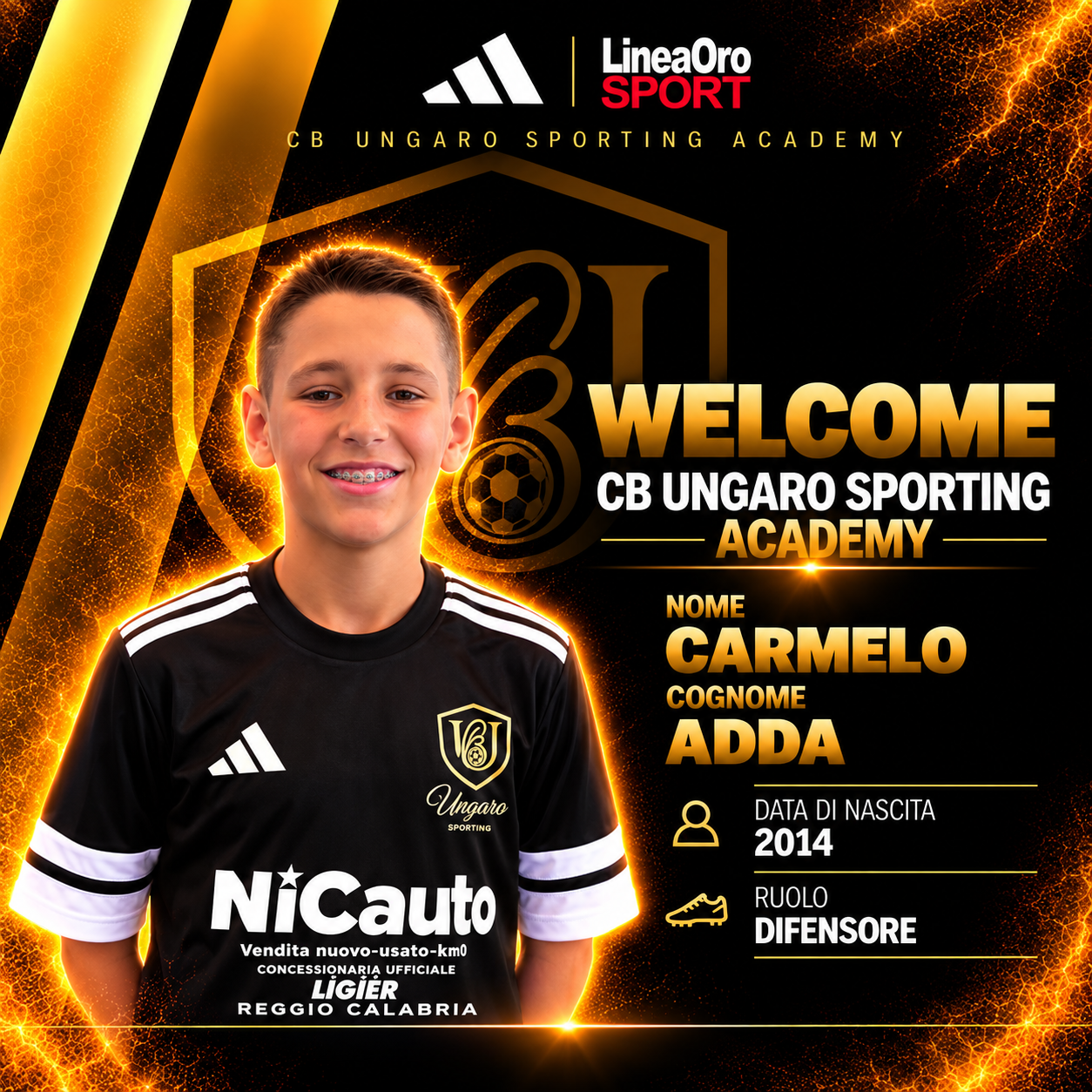 Carmelo Adda — CB Ungaro Sporting Academy