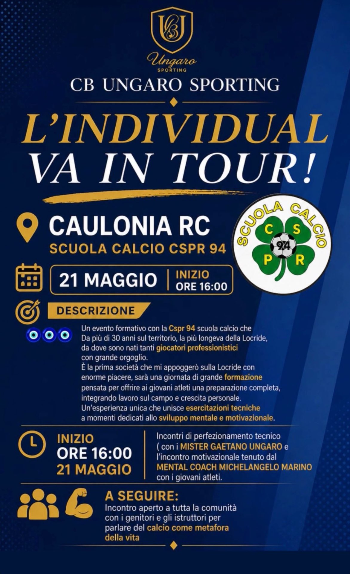 Locandina tappa Caulonia (RC)